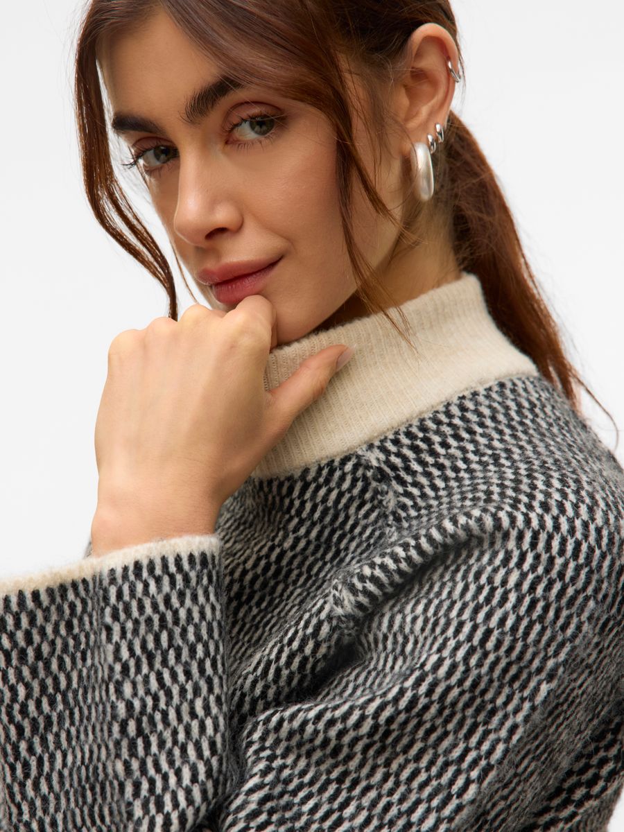 VMFELIZE LS HIGH NECK PULLOVER BOO