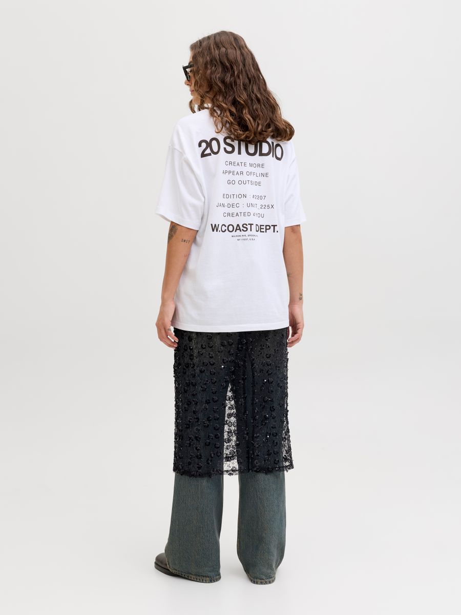 JXDREAM SEQUIN SKIRT WVN