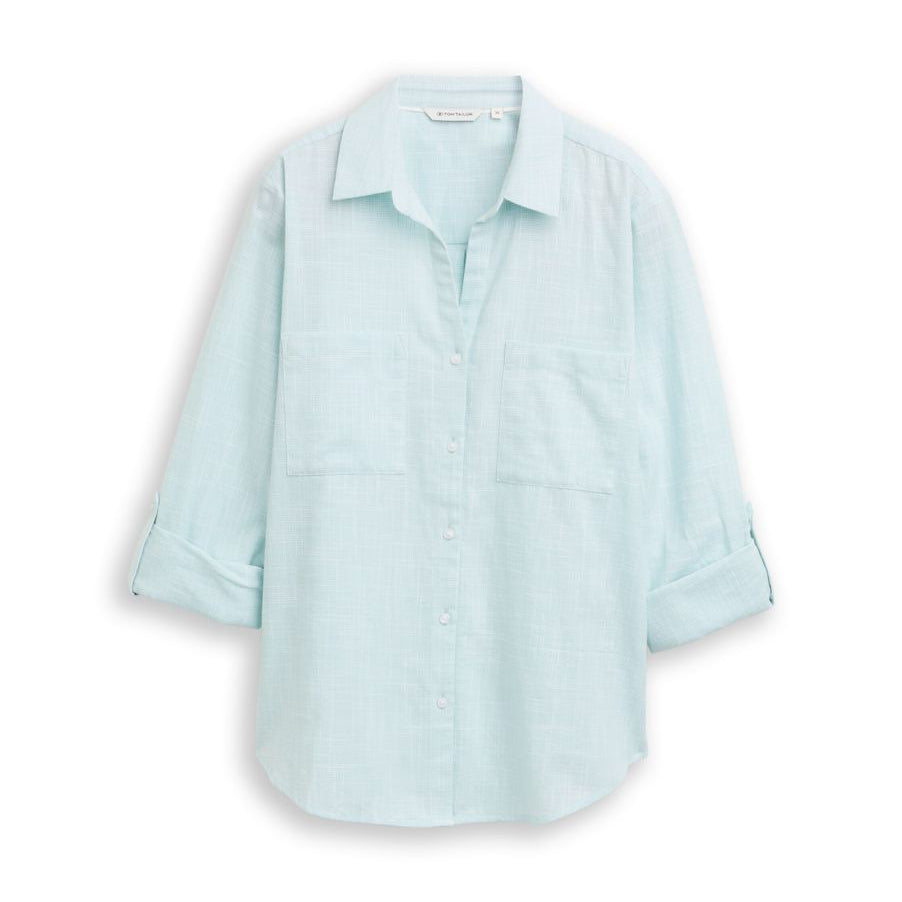 blouse with slub structure