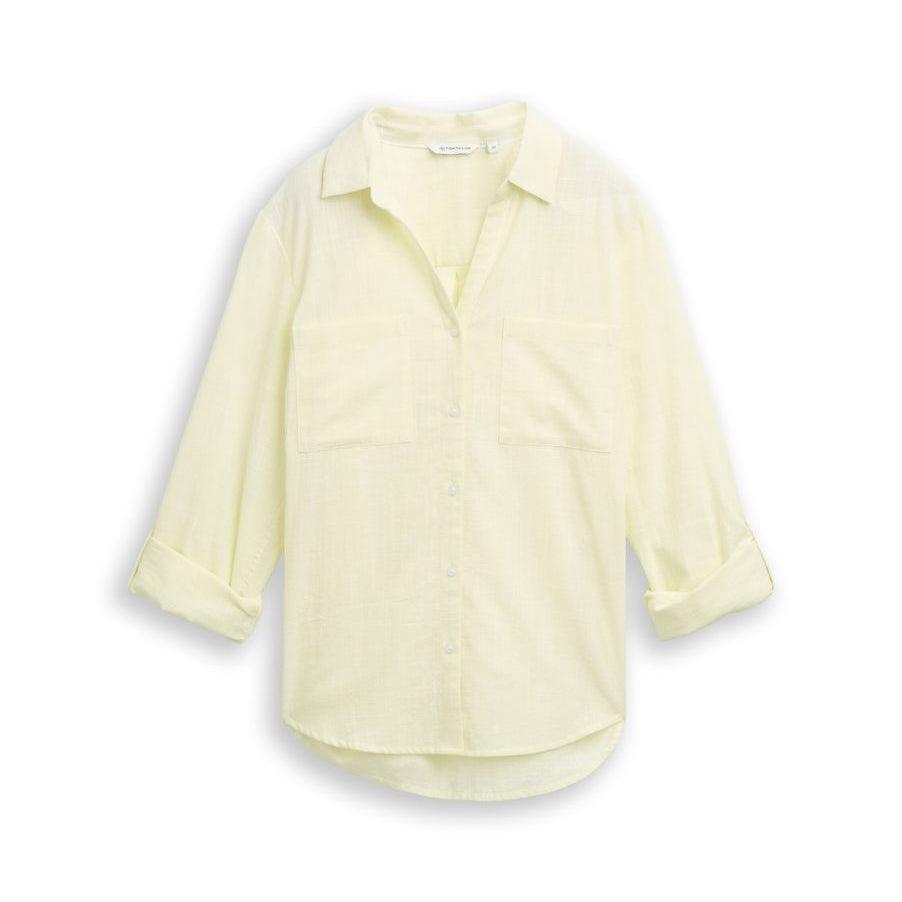 blouse with slub structure
