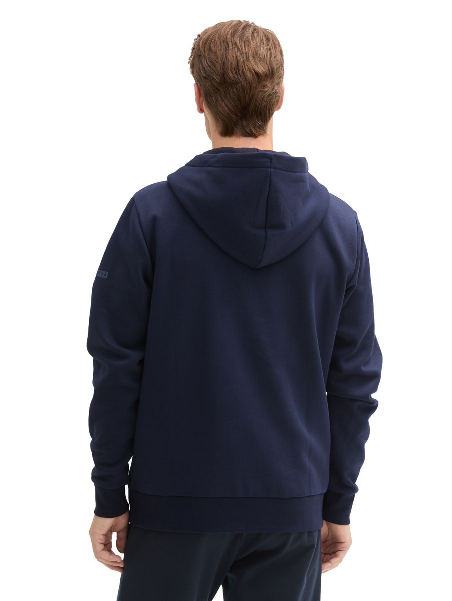 printed sweatjacket