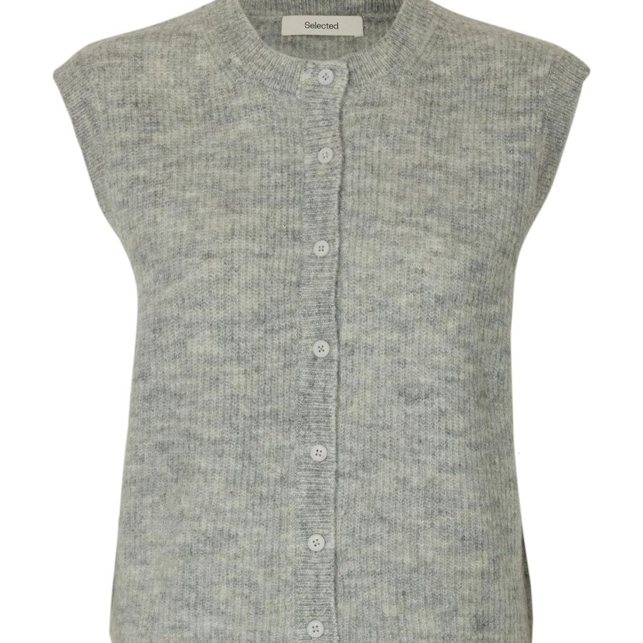 SLFLULU SL BUTTON O-NECK VEST NOOS