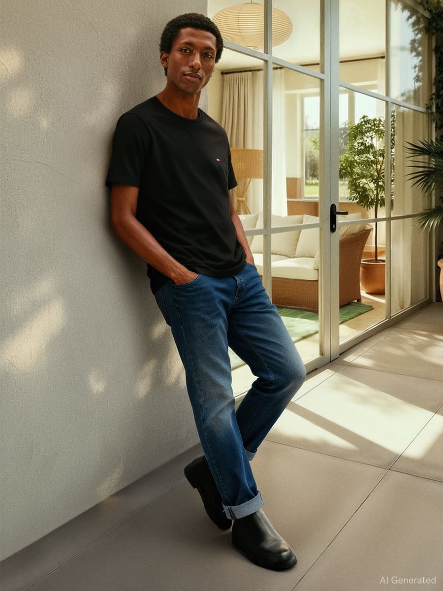 ESSENTIAL REG FIT SOLID TEE