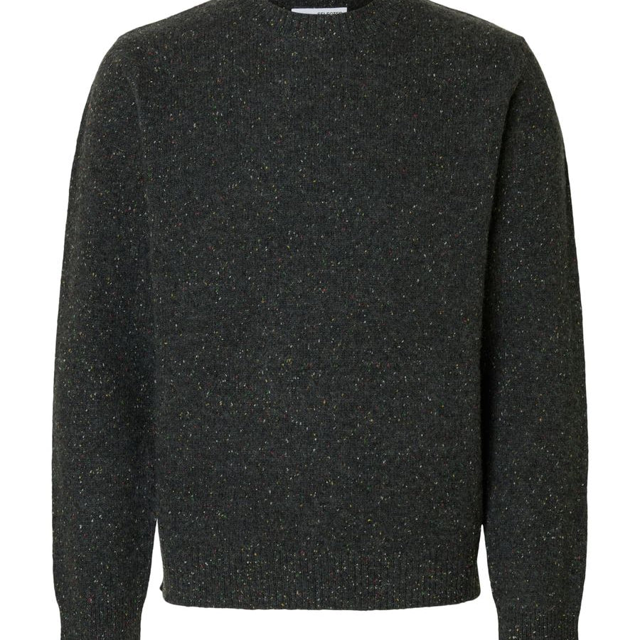 SLHNEIL LS KNIT NEPS CREW NECK