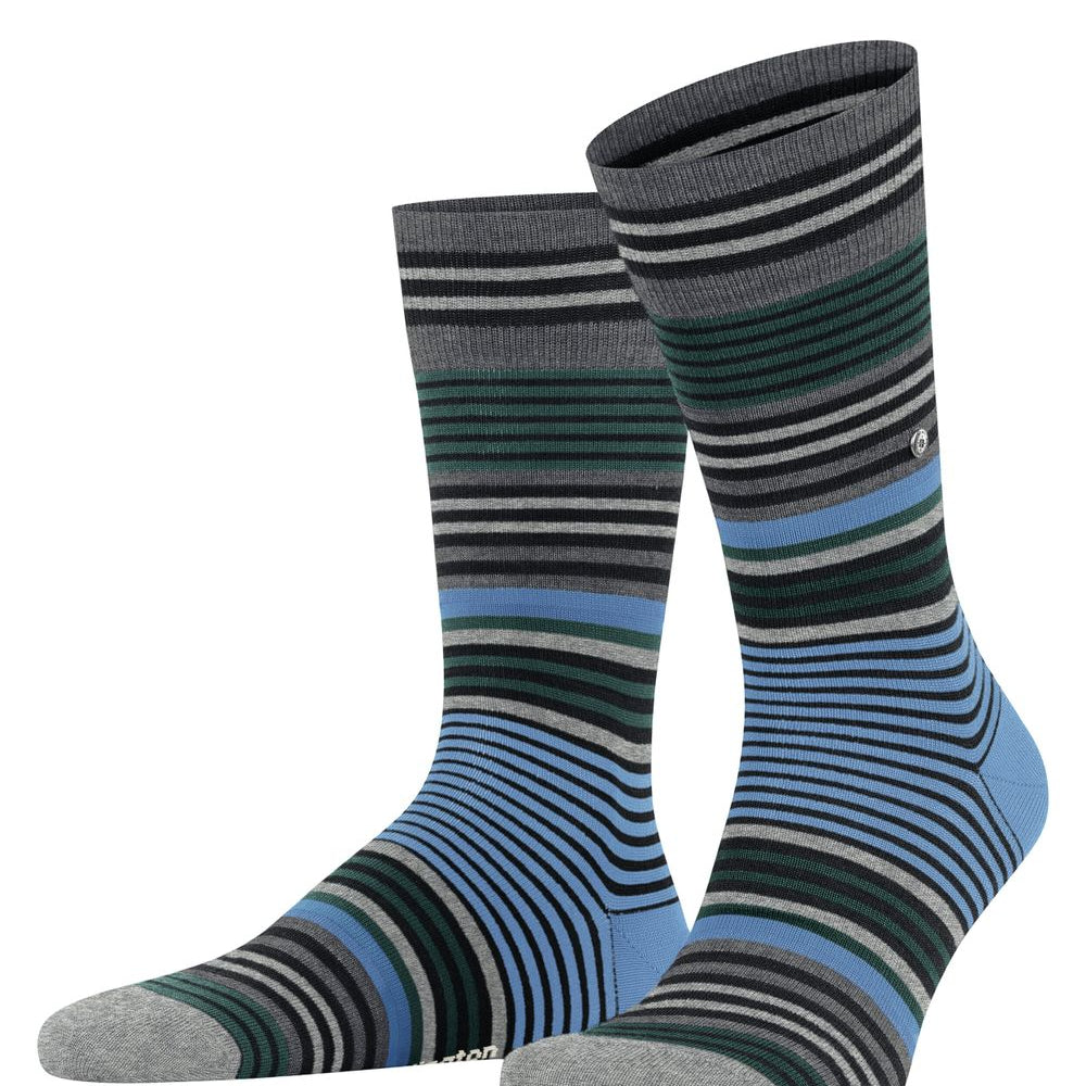 BURLINGTON Stripe Herren Socken