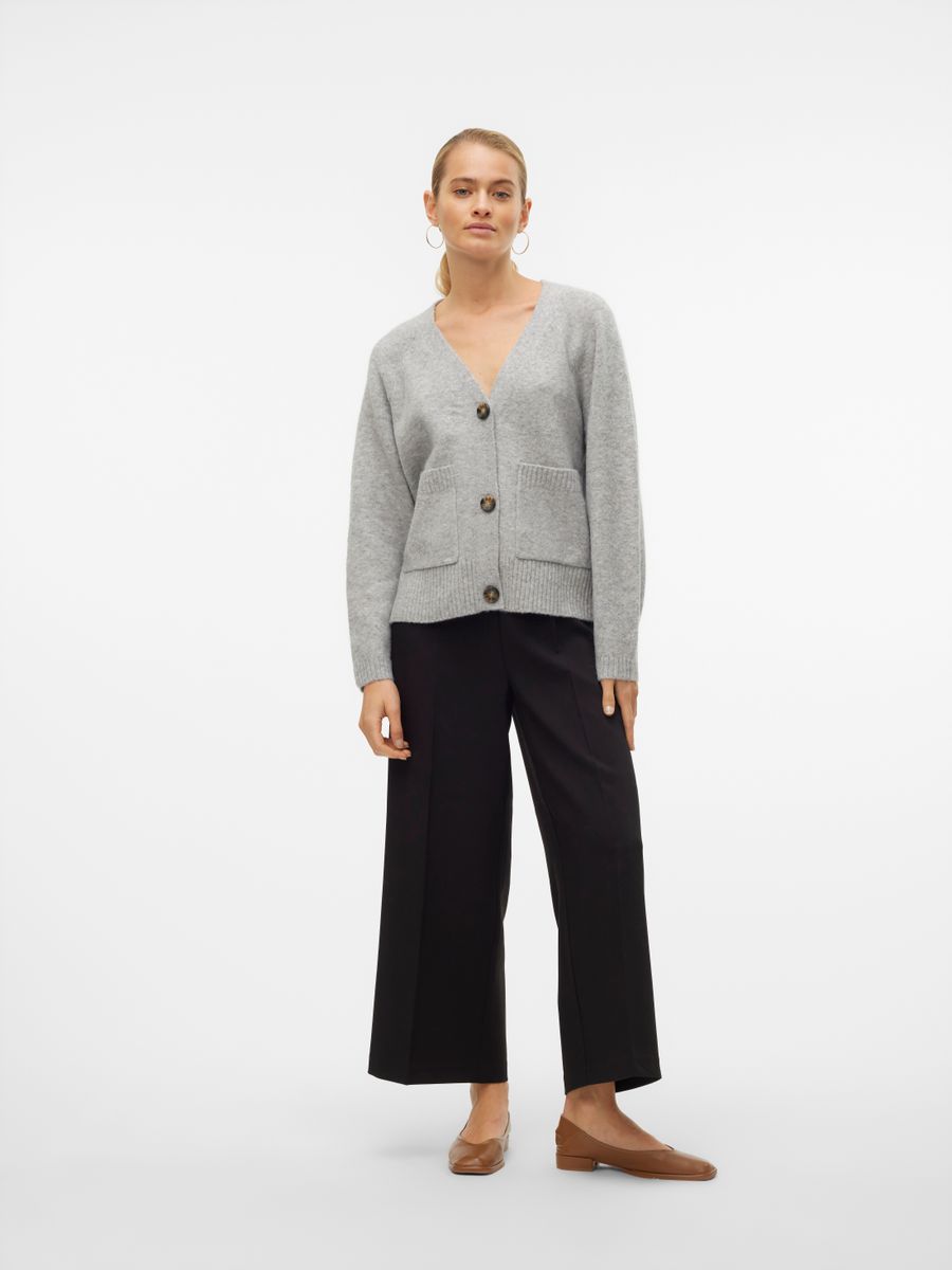 VMBOOM LS V-NECK BUTTON CARDIGAN GA