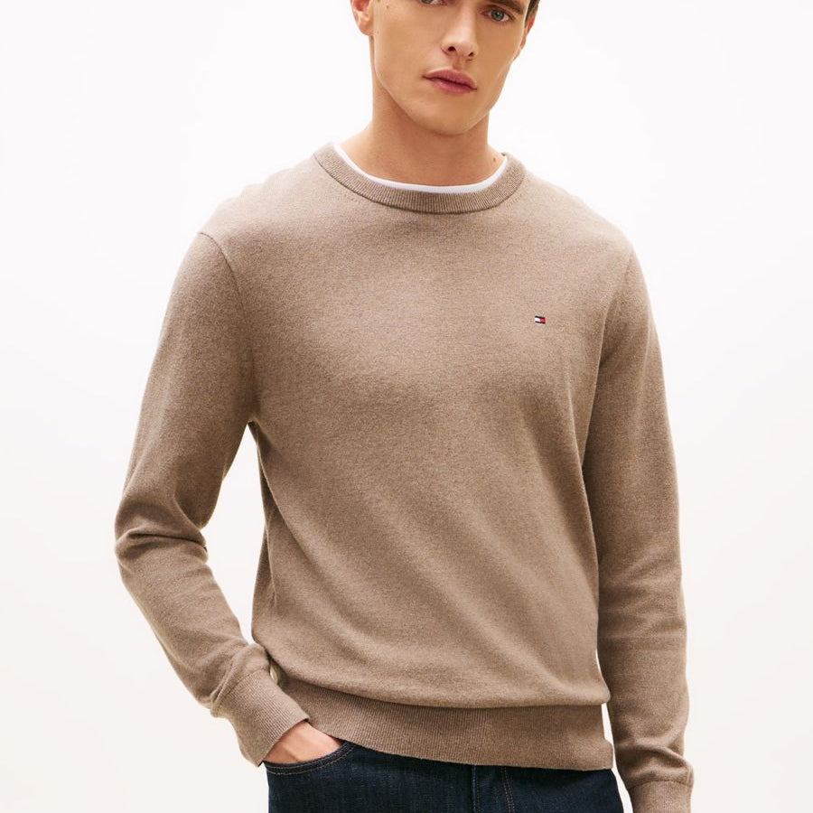 PIMA ORG CTN CASHMERE CREW NECK