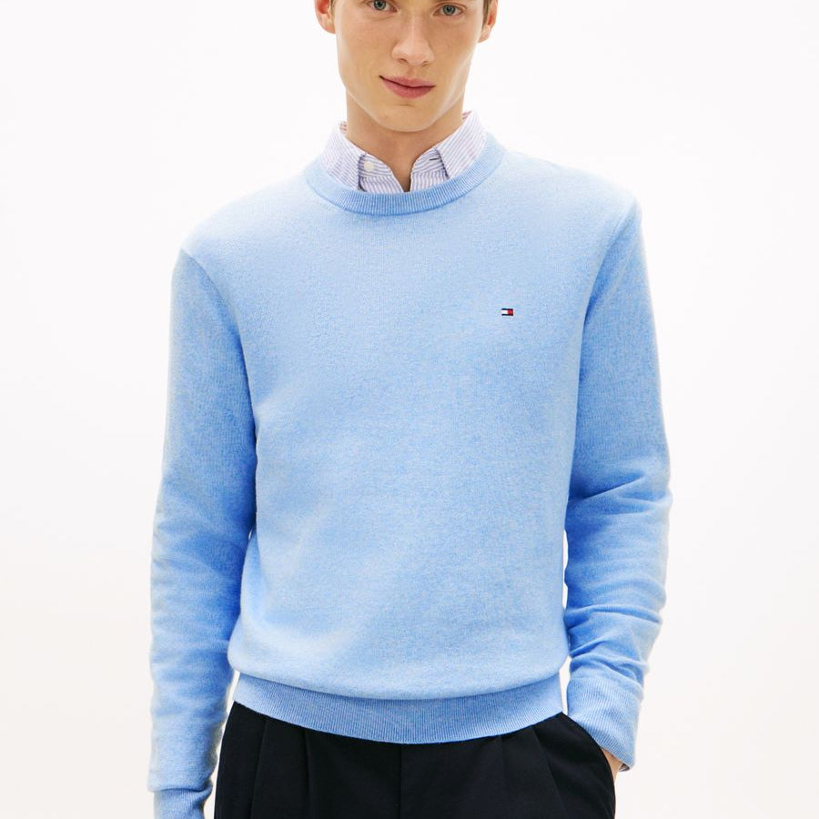 PIMA ORG CTN CASHMERE CREW NECK