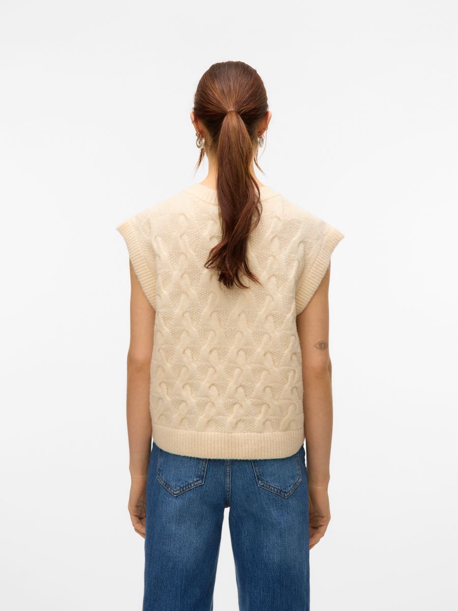 VMPIPER SL V-NECK VEST BOO