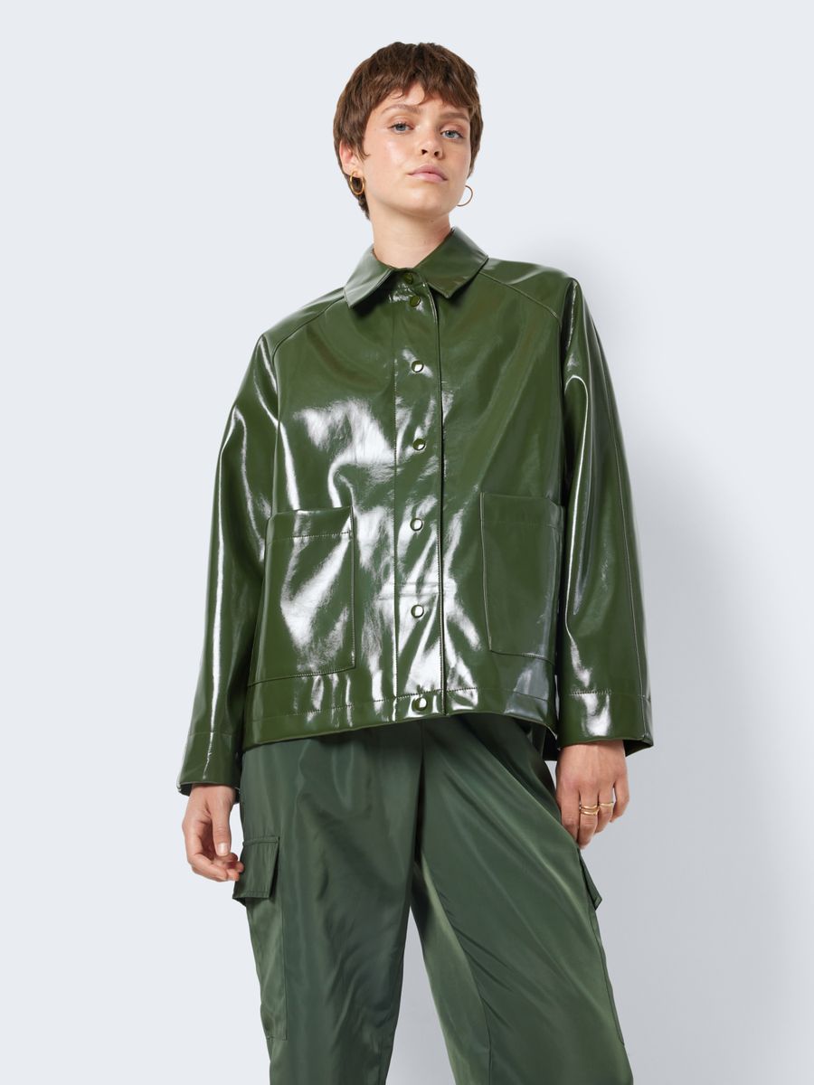 NMSKY L/S SHORT VINYL JACKET
