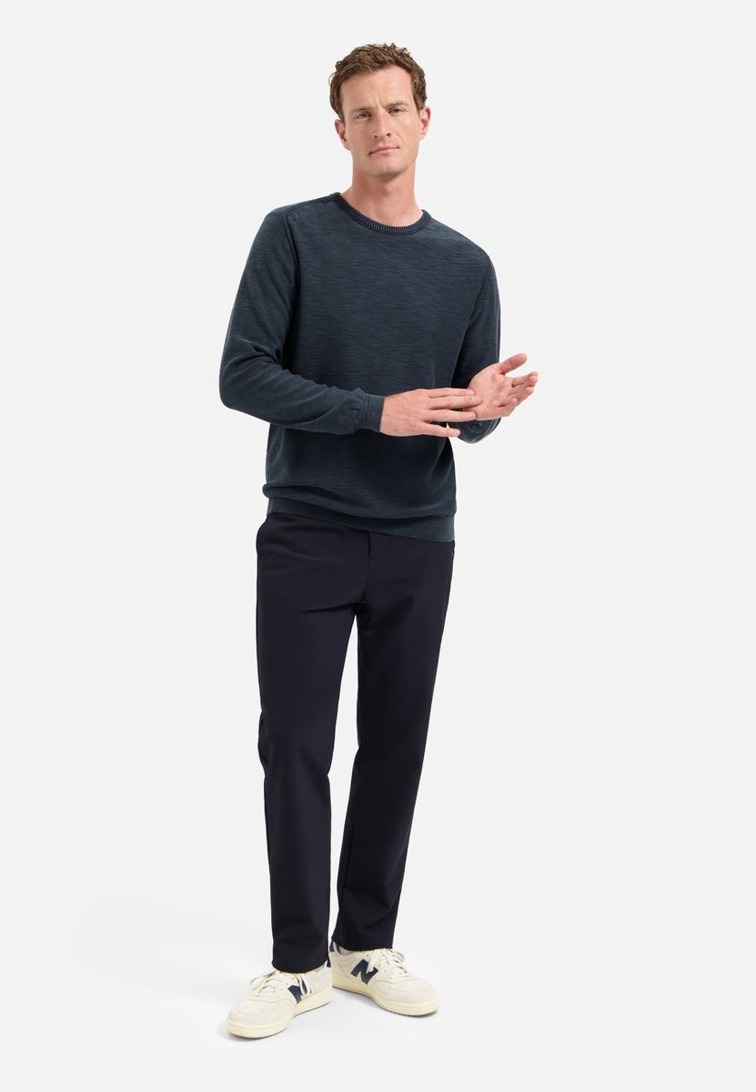 Pullover Crewneck Garment Dyed + St