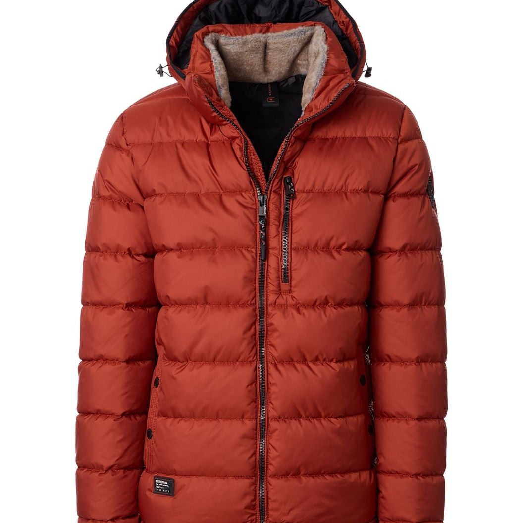 Steppjacke mit Kapuze