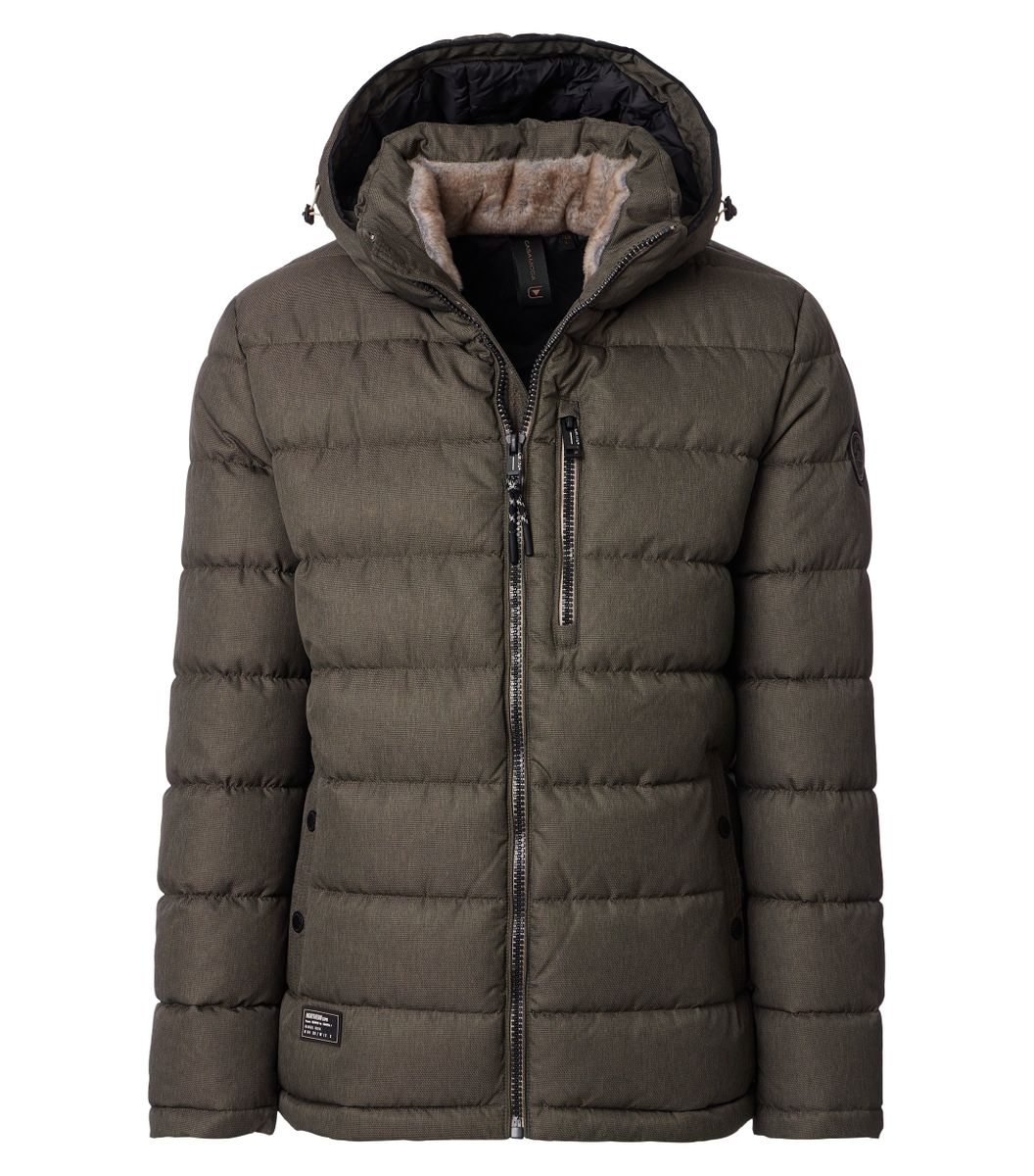 Steppjacke mit Kapuze