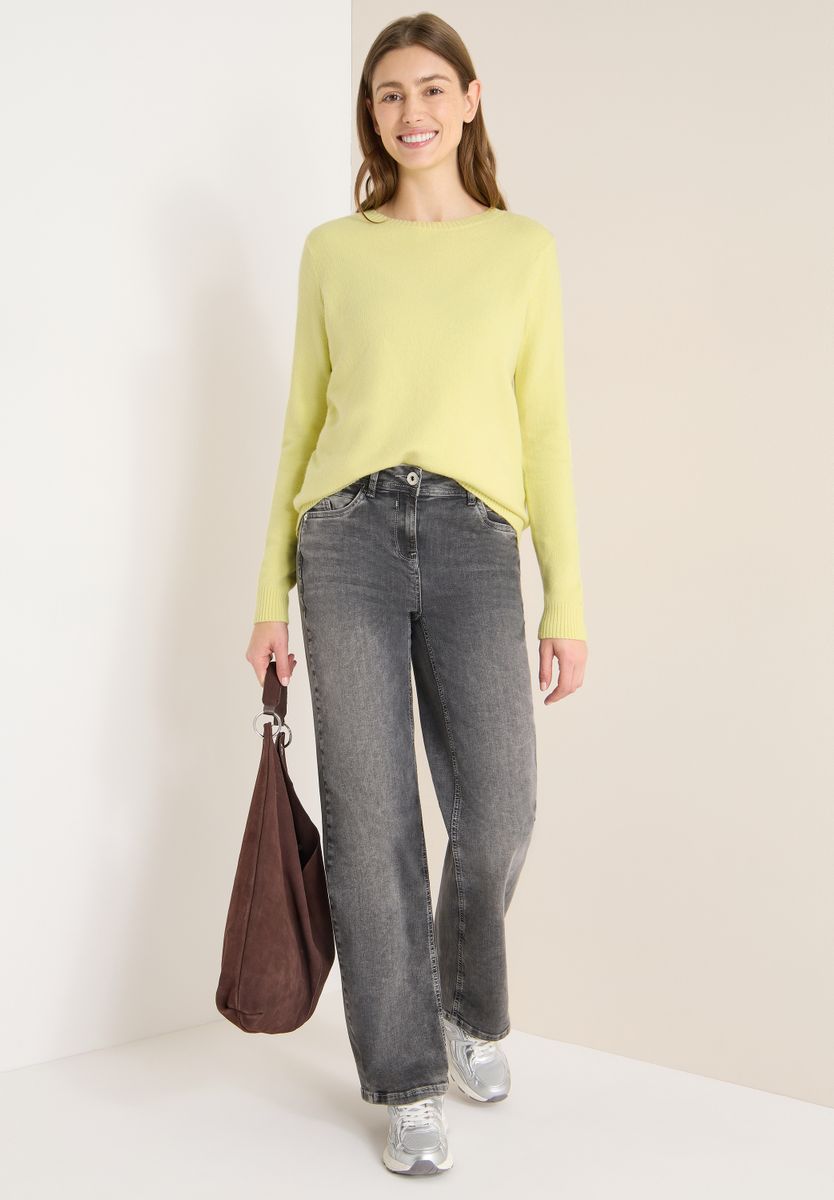 Softer Pullover in Unifarbe