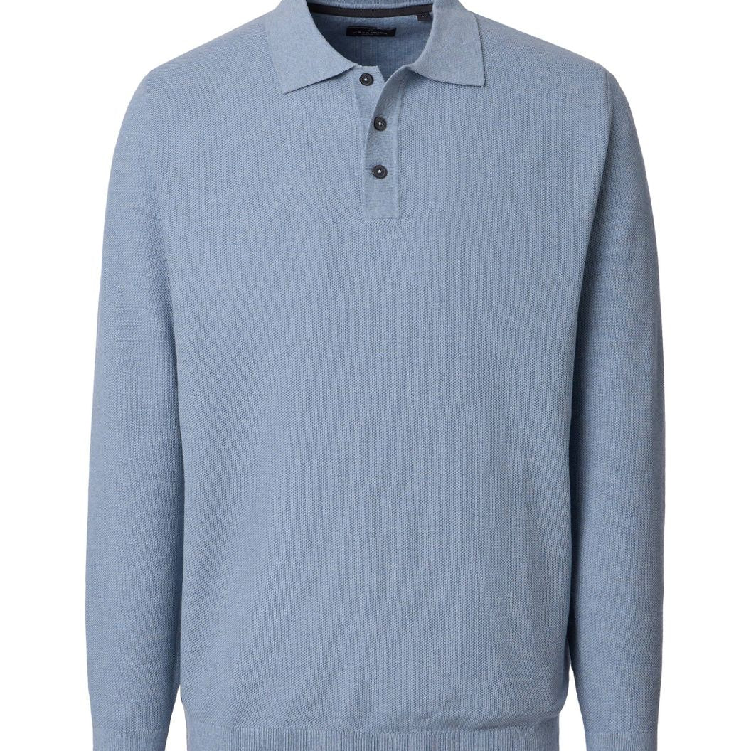 Polo-Shirt Langarm