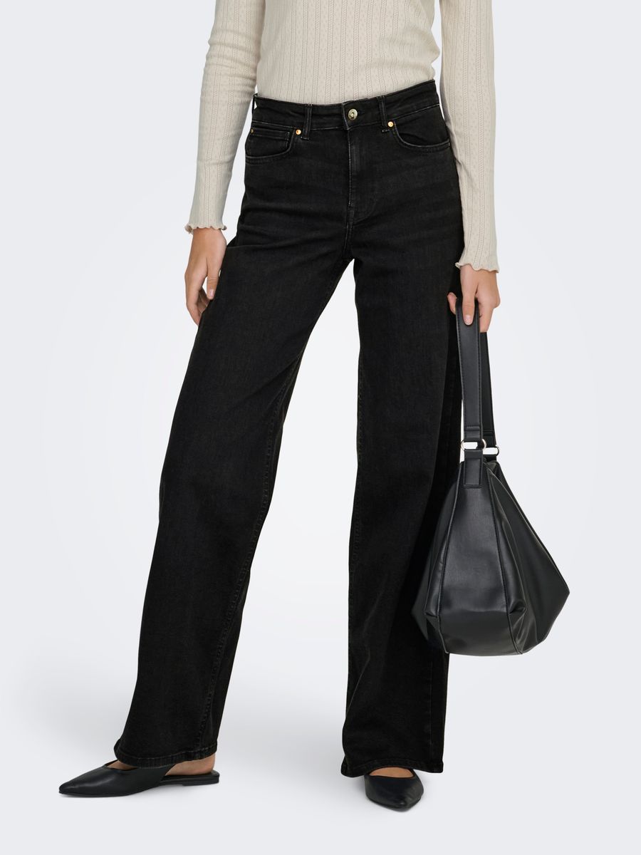ONLMADISON BLUSH HW WIDE DNM CRO099