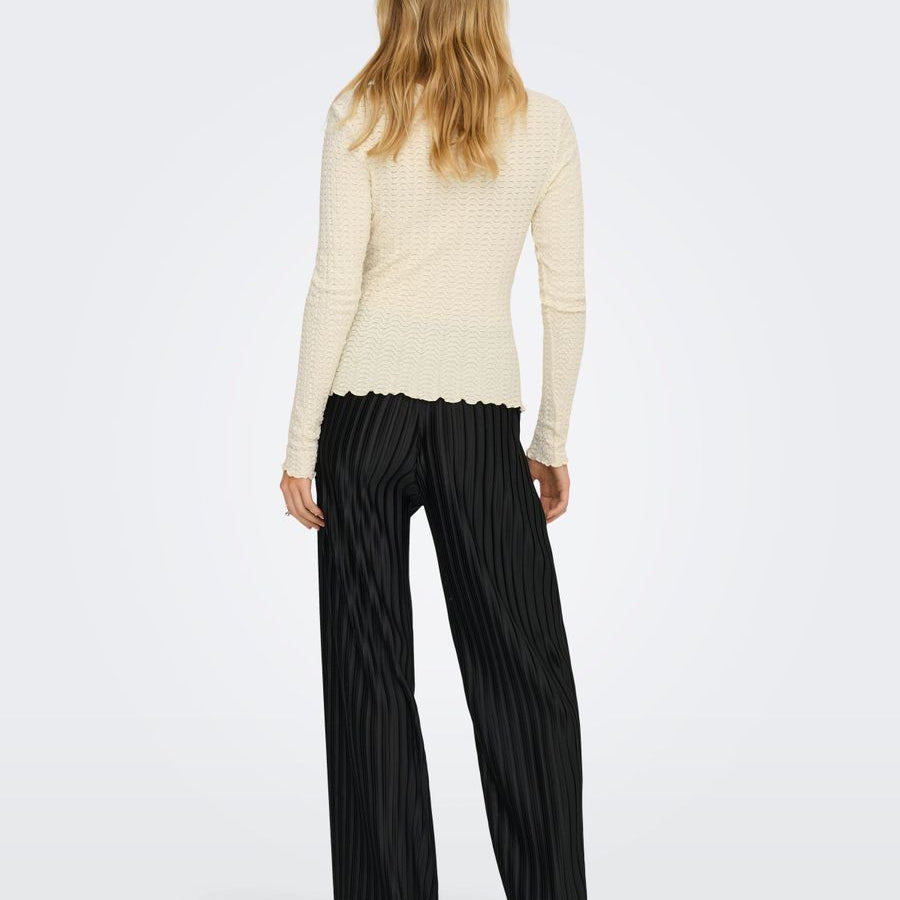 ONLELLA L/S RUCHING TOP JRS