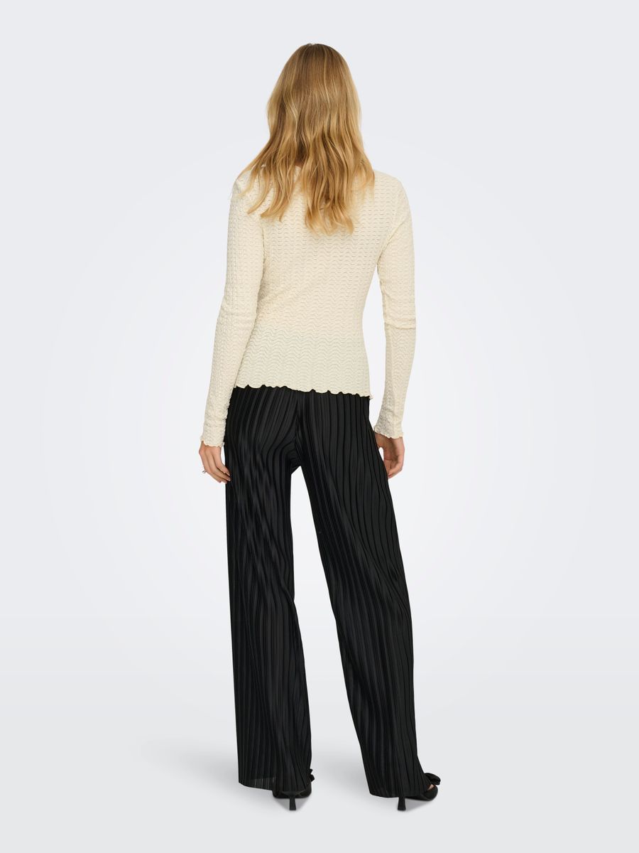 ONLELLA L/S RUCHING TOP JRS