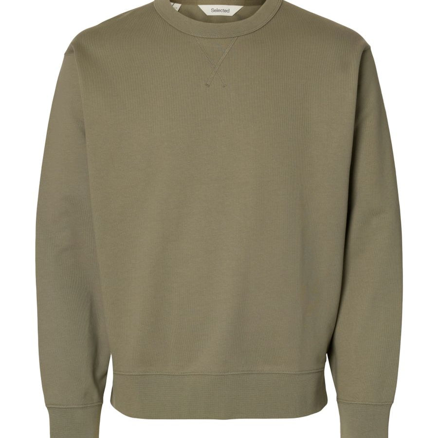 SLMRELAXLUKE LS SWEAT CREW NECK NOO