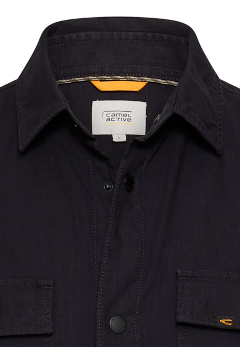 Overshirt mit Taschen