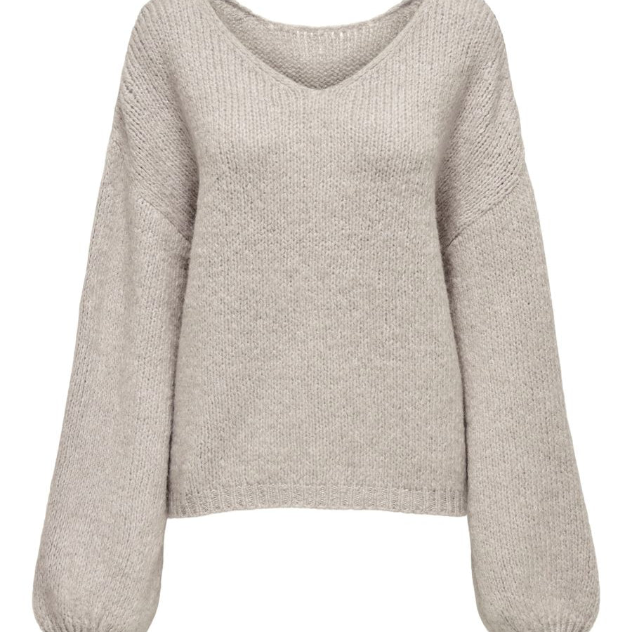 JDYDINEA L/S REVERSIBLE PULLOV. KNT