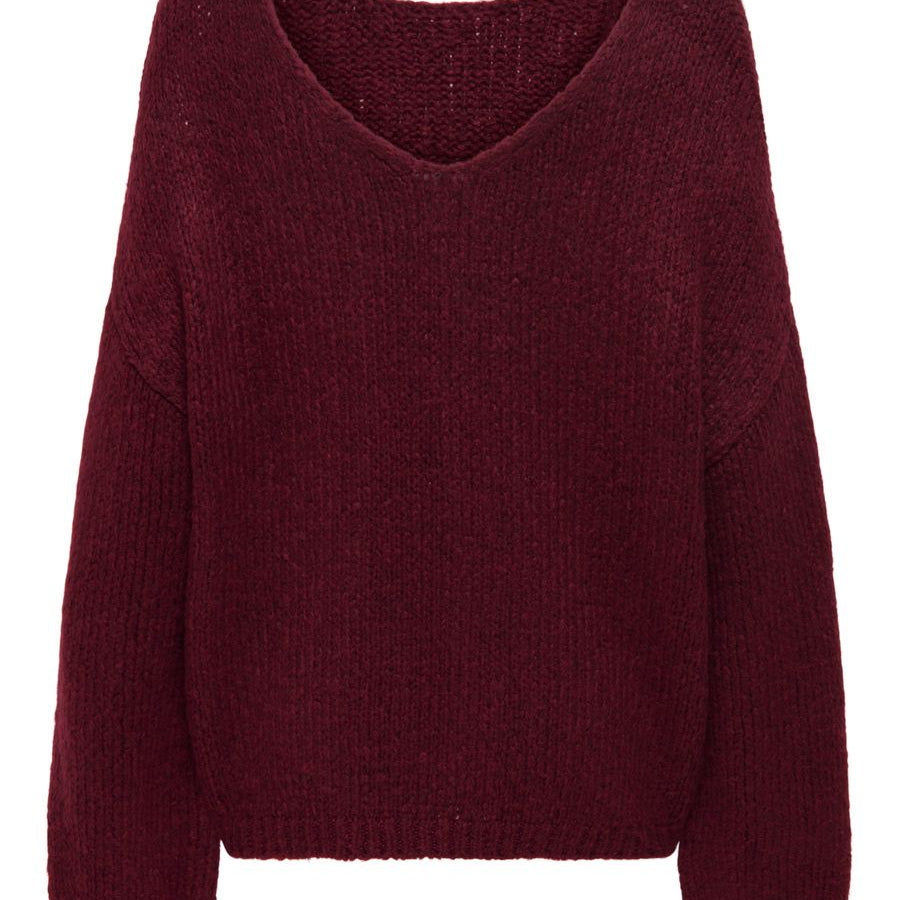 JDYDINEA L/S REVERSIBLE PULLOV. KNT