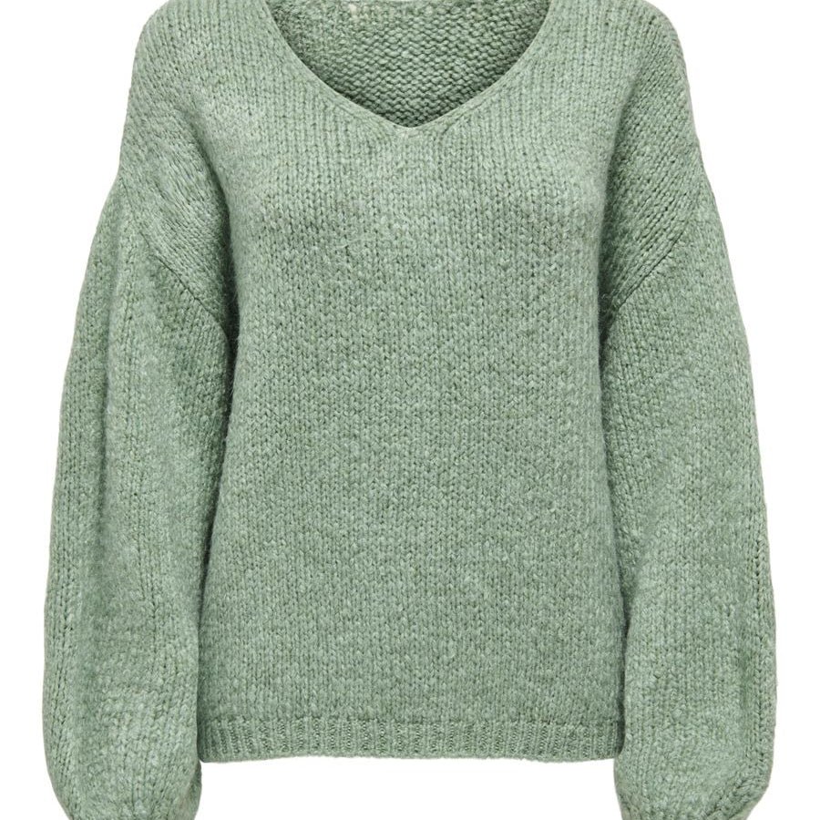 JDYDINEA L/S REVERSIBLE PULLOV. KNT