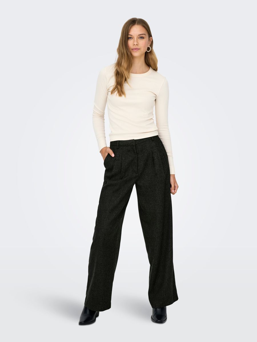 JDYCHARLY HW WIDE PANT PNT NOOS