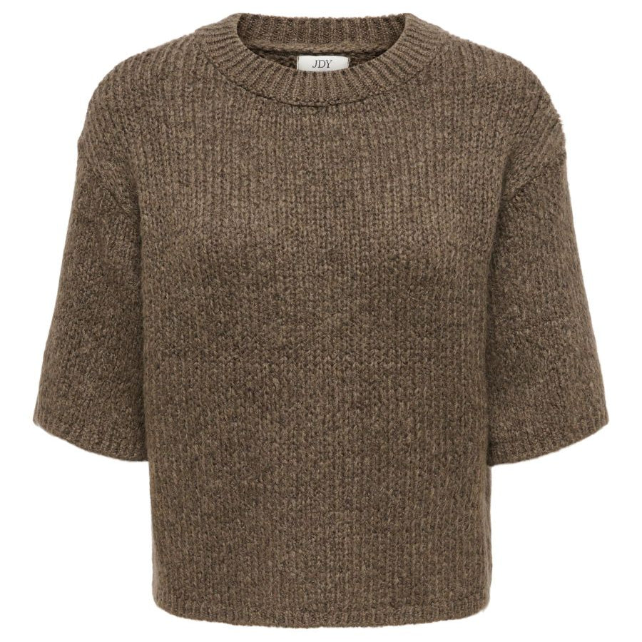 JDYLINEA S/S PULLOVER O-NECK KNT NO
