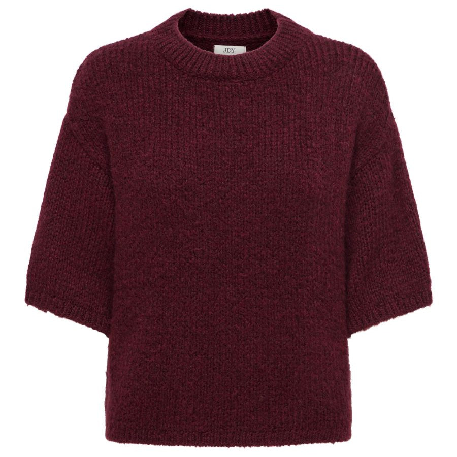 JDYLINEA S/S PULLOVER O-NECK KNT NO