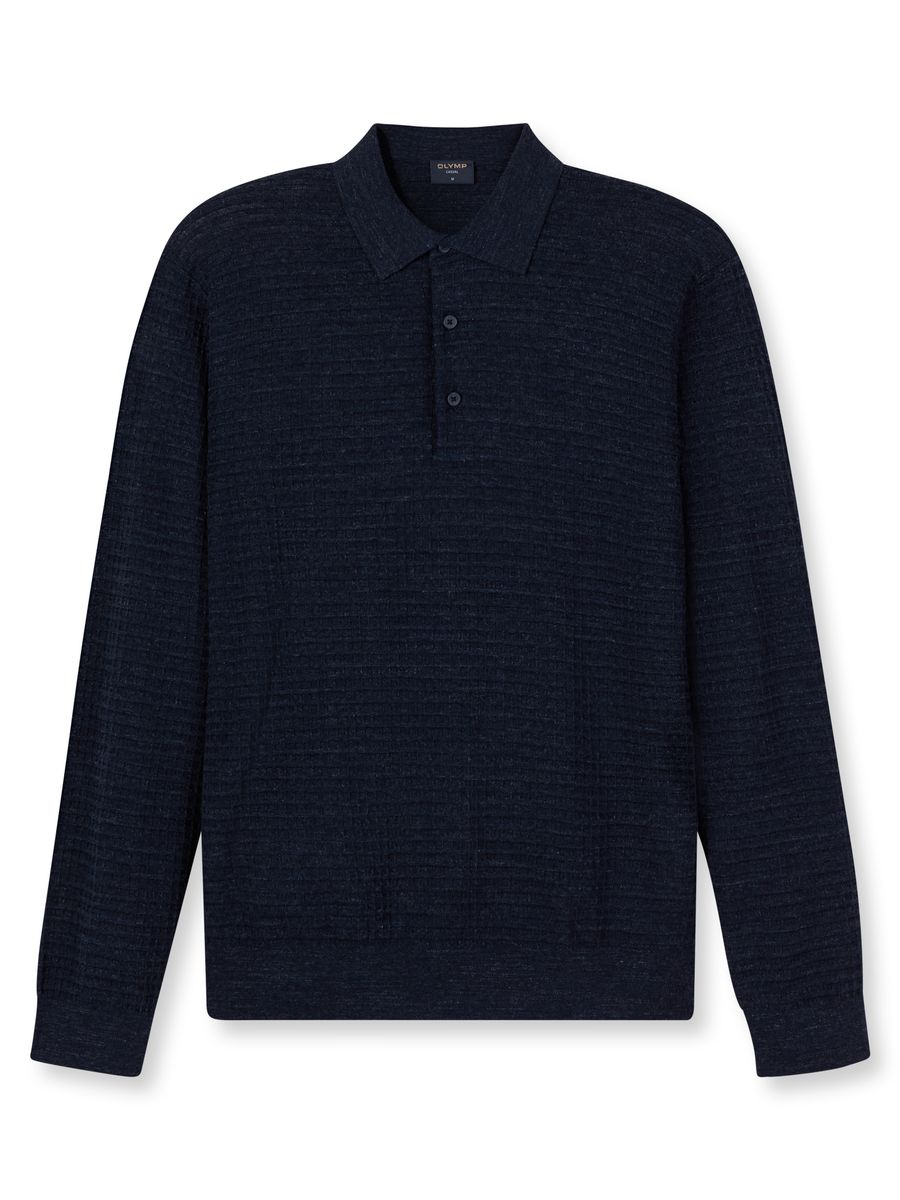 Langarm Polo Strick