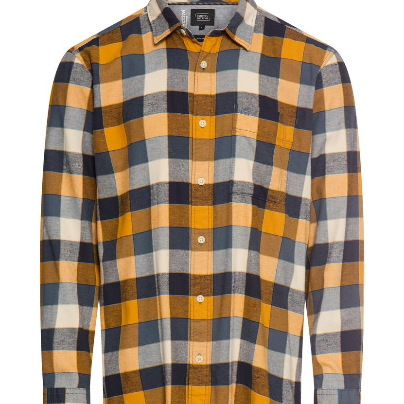 fleXXXactive® Langarmhemd aus leichtem Flanell