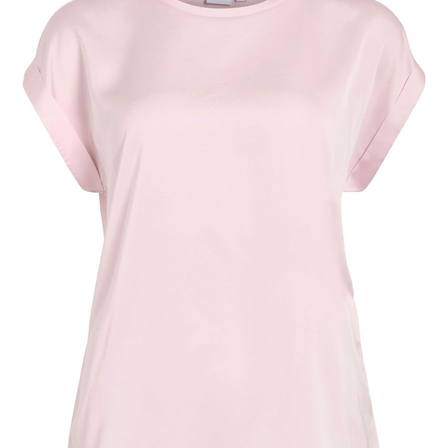 VIELLETTE S/S SATIN TOP - NOOS
