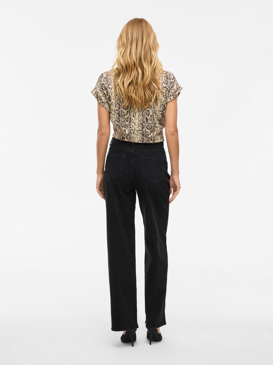 VIFREYA JAF HW WIDE JEANS - NOOS