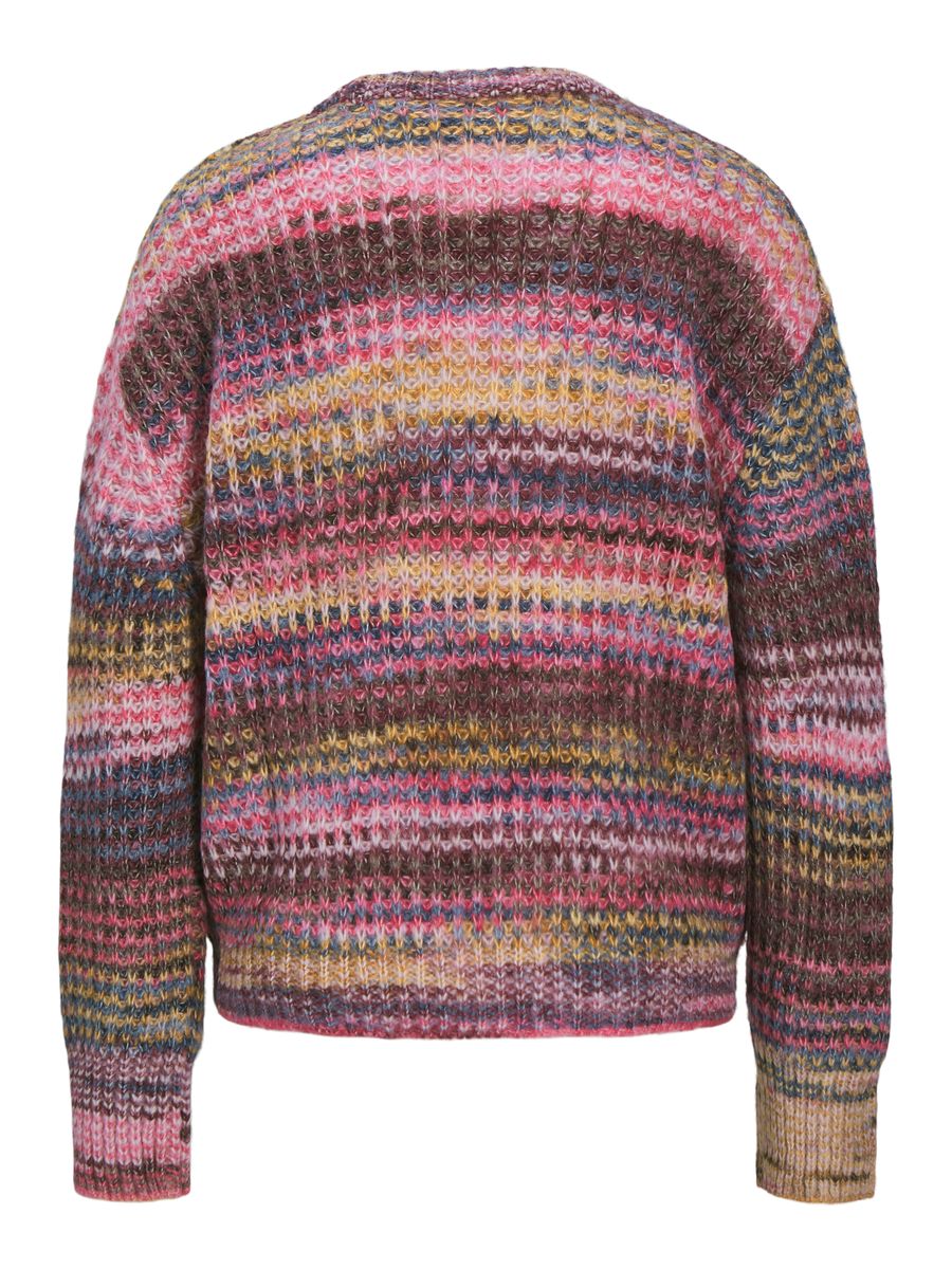 JXSIMONE SPACE DYE CREW NECK KNIT S