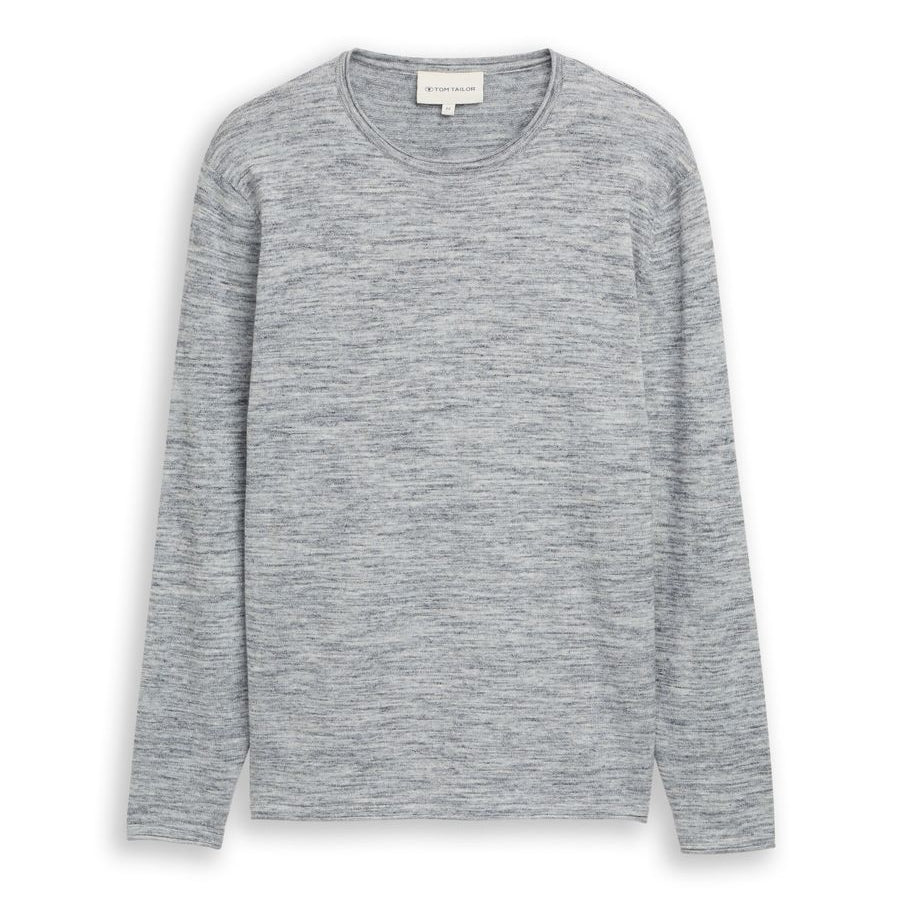 space dye knit pullover