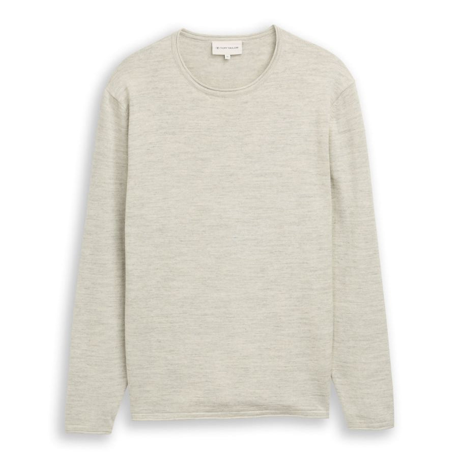 space dye knit pullover