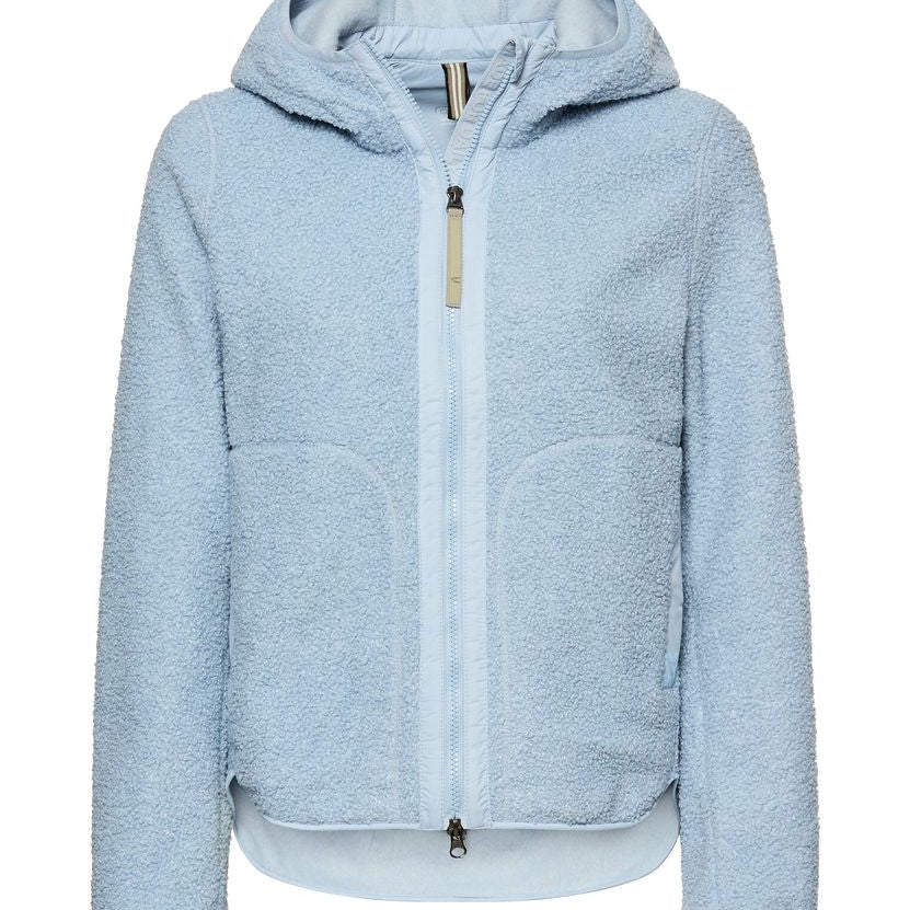 Polar-Fleecejacke mit fester Kapuze