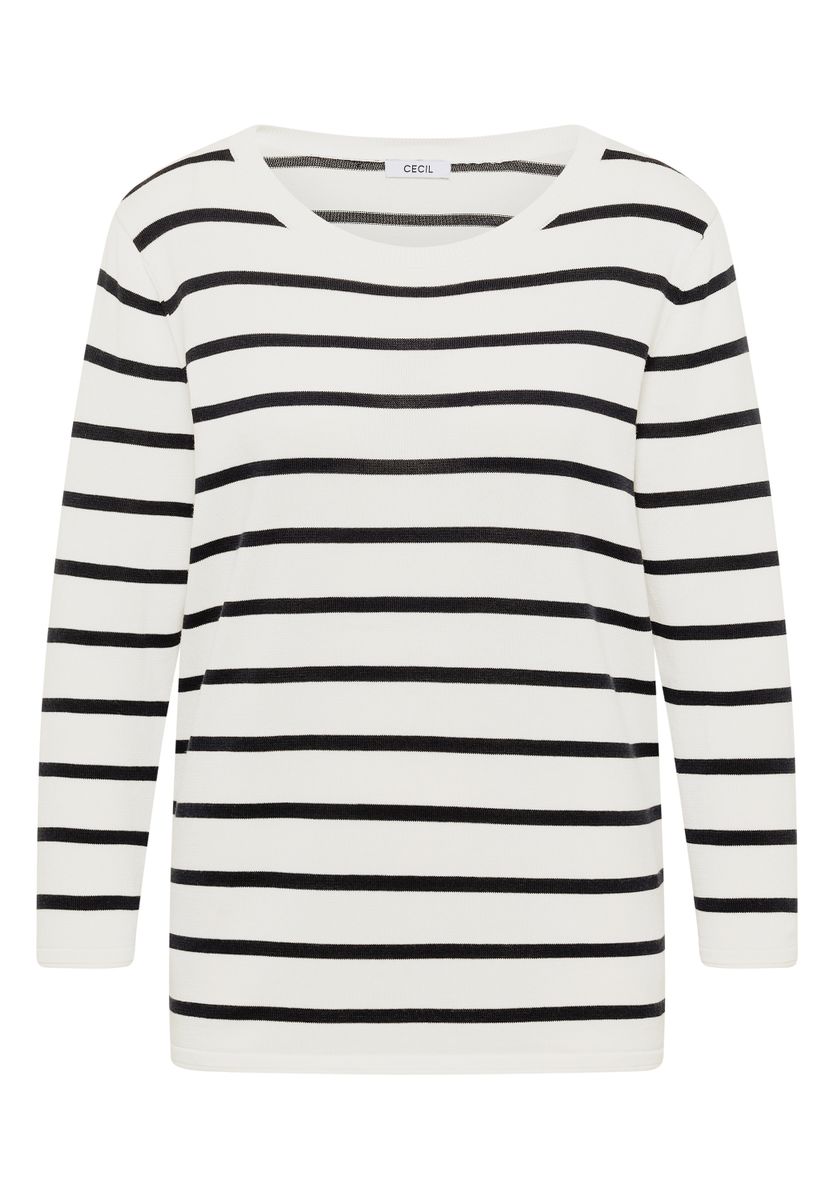 Gestreifter Pullover