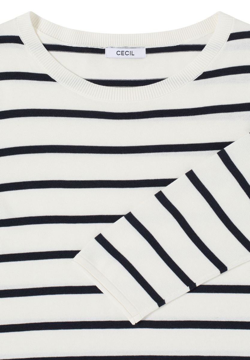 Gestreifter Pullover