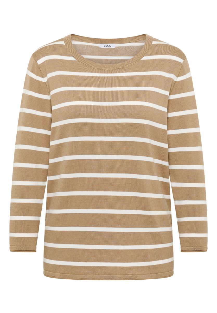 Gestreifter Pullover
