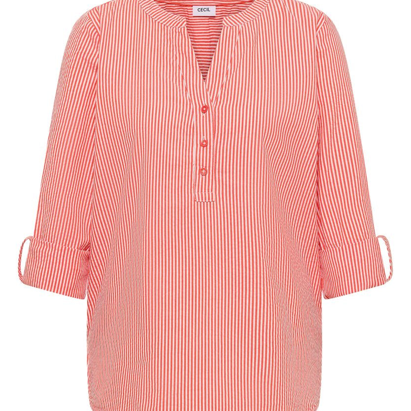 Seersucker Stripe Blouse