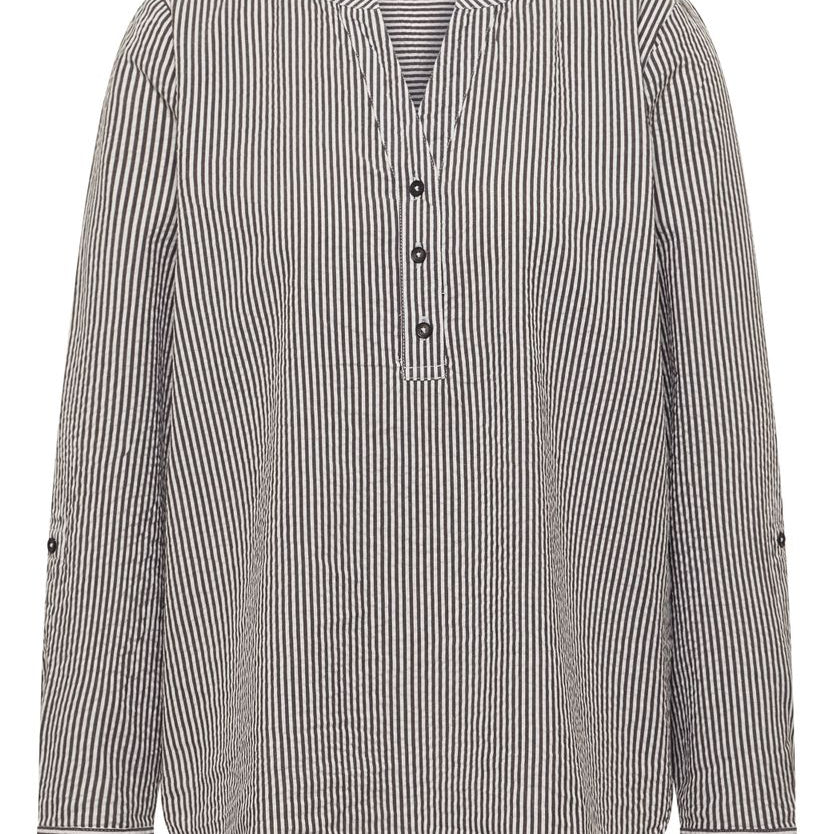 Seersucker Stripe Blouse