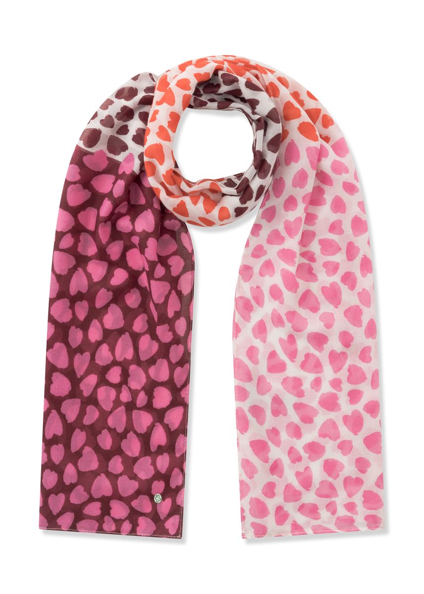 PRINTED SCARF RECYCLED POLYESTER H