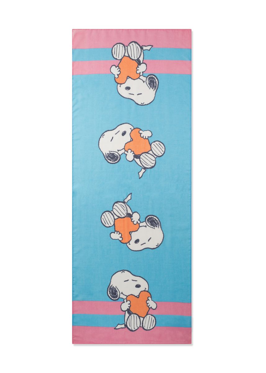 PRINTED SCARF RECYCLED POLYESTER SN