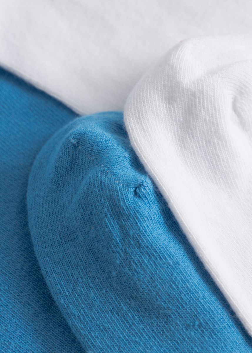 2 PAAR JACQUARD SOCKS COTTON MIX S