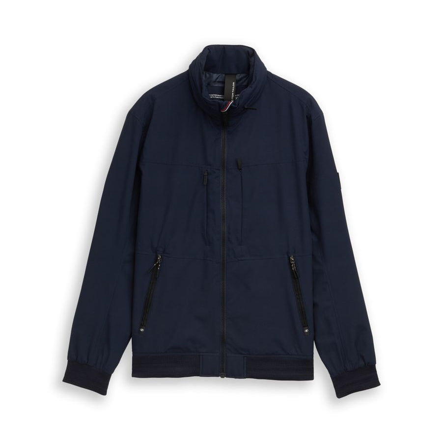 Blouson Jacke mit verstaubarer Kapuze