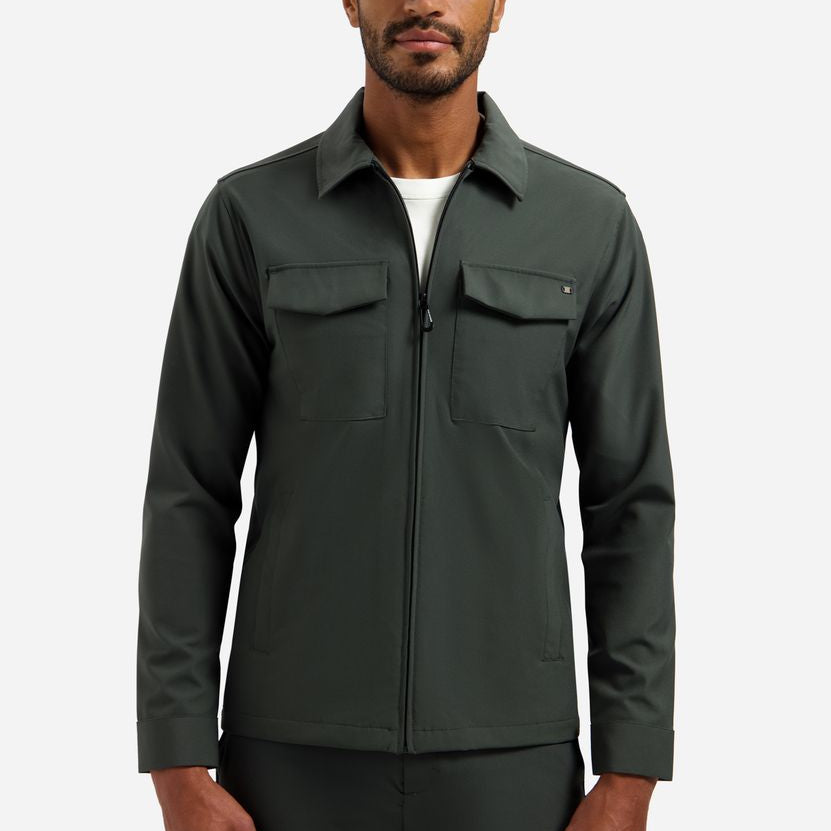 Overshirt Full Zipper Stretch Sedoc