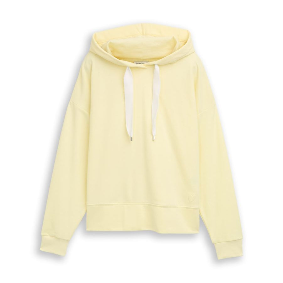 Hoodie Sweatshirt mit Herz-Detail