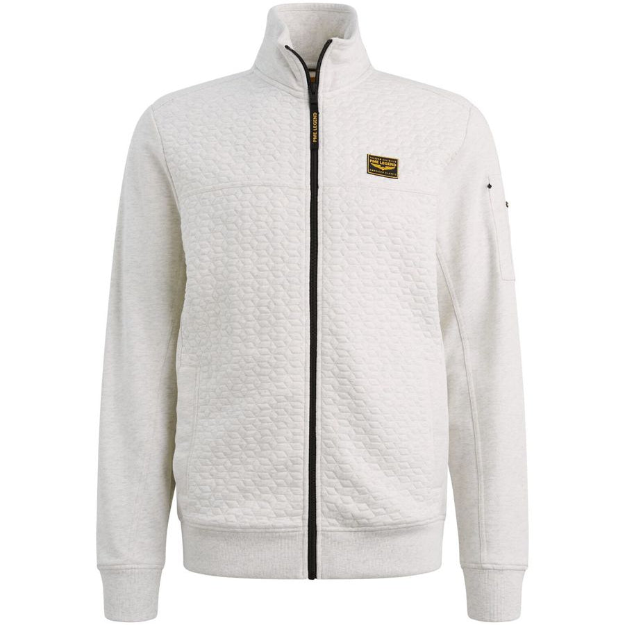 Zip jacket jacquard interlock fren